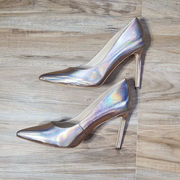 🔸️NIB Nine West Rose Gold Tatiana 3 High Heel Pumps Size 8.5 - Picture 5 of 12